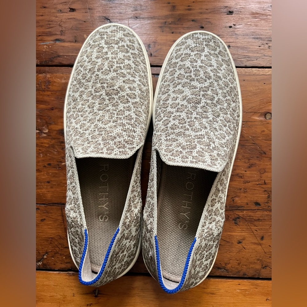 Rothy’s leopard sneaker size 8